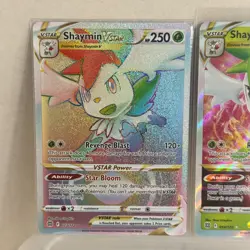 LOT OF 2 Pokemon Shaymin VSTAR 173/172 Holo Secret Rare FREE S/H - Image 2
