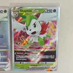 LOT OF 2 Pokemon Shaymin VSTAR 173/172 Holo Secret Rare FREE S/H - Image 3