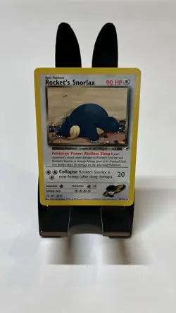 Pokemon Rocket's Snorlax Rare Unlimited Gym Heroes 33/132 NM - Image 1