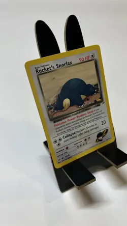 Pokemon Rocket's Snorlax Rare Unlimited Gym Heroes 33/132 NM - Image 3