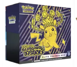 Pokemon TCG Surging Sparks Elite Trainer Box ETB Sealed NEW - Image 1