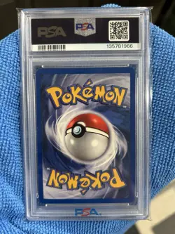 Pokemon Team Rocket 2000 Rainbow Energy Holo PSA Ex 5 - Image 2