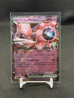 Team Rocket's Mewtwo EX [Holo] #81 - Pokemon Destined Rivals - 081/182 - Pokemon - Image 1