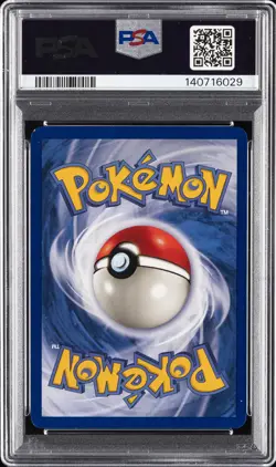 1999 POKEMON GAME #7 HITMONCHAN-HOLO PSA 7 - Image 2