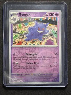 Pokemon TCG - Gengar 094/165 Reverse Holo - 151 - English - NM - Image 3