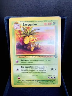 Pokemon TCG Exeggutor 35/64 Dschungel English Vintage 2000 - Image 1