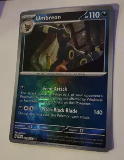 Pokemon Umbreon 059/131 Sv: Prismatic Evolutions Holo Rare Masterball - Image 1