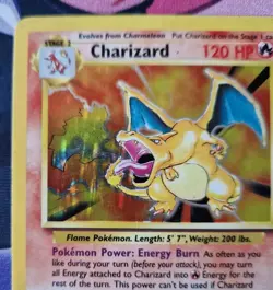 Pokemon TCG: Charizard 4/102 Base Set Holo Rare LP-MP - Image 2