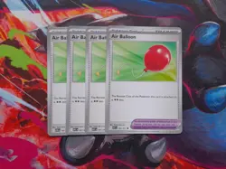 4x Air Balloon 181/217 ME: Ascended Heroes (ASC) Pokemon Playset x4 - Image 1