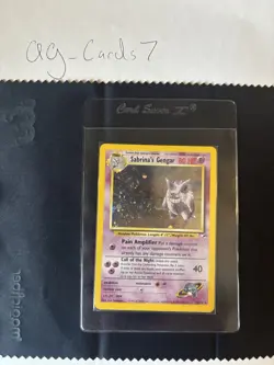 Sabrina's Gengar 14/132 Gym Heroes Holo Vintage Pokemon TCG LP/NM (SWIRL) - Image 2