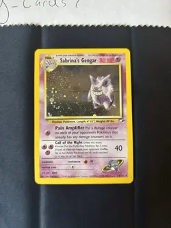 Sabrina's Gengar 14/132 Gym Heroes Holo Vintage Pokemon TCG LP/NM (SWIRL) - Image 3
