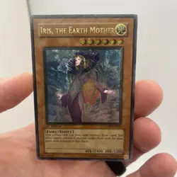 YuGiOh Iris, the Earth Mother CDIP-EN025 1st Edition Ultimate Rare VLP - Image 1