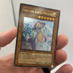 YuGiOh Iris, the Earth Mother CDIP-EN025 1st Edition Ultimate Rare VLP - Image 2