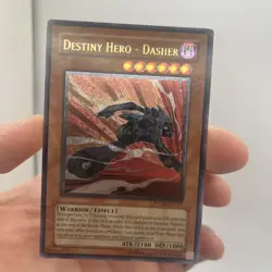 Yugioh Destiny Hero - Dasher POTD-EN017 Ultimate Rare - Image 1