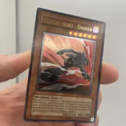 Yugioh Destiny Hero - Dasher POTD-EN017 Ultimate Rare - Image 2