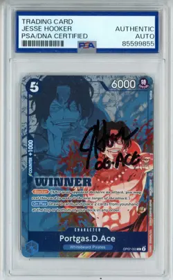 PSA Jesse Hooker Portgas.D.Ace (Winner Pack 2024 Oct.-Dec.) OP07-053 One Piece - Image 1