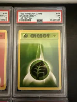 First Edition PSA Graded Energy Card Set - 1999 Pokemon TCG - Image 4