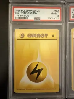First Edition PSA Graded Energy Card Set - 1999 Pokemon TCG - Image 5