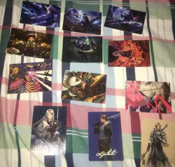 Magic The Gathering Final Fantasy Art Series Lot Of 12 Cards - Image 1