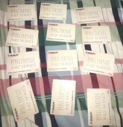 Magic The Gathering Final Fantasy Art Series Lot Of 12 Cards - Image 2