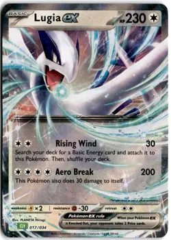 Lugia ex Classic Collection Trading Card Game Classic 017/034 NM - Image 1