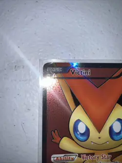 Pokemon Victini Noble Victories Full Art Ultra Rare Card 98/101 Ding In Corner - Image 3