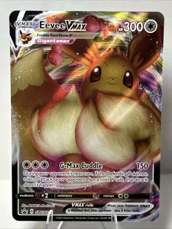 Eevee VMAX SWSH087 SWSH: Sword & Shield Black Star Promo Pokemon Card - Image 1