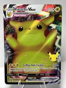 Pikachu VMAX SWSH062 SWSH: Sword & Shield Promo Cards Holo - Image 1