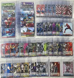 Marvel Weiss Schwarz Japanese Lot Of 53 Cards 1 SR - Image 1