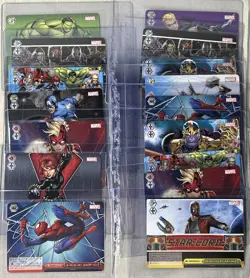 Marvel Weiss Schwarz Japanese Lot Of 53 Cards 1 SR - Image 2