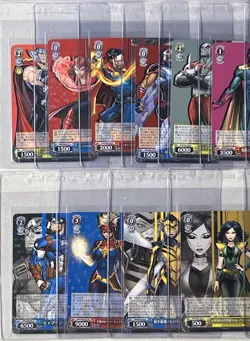 Marvel Weiss Schwarz Japanese Lot Of 53 Cards 1 SR - Image 5