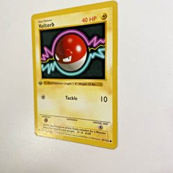 Voltorb 1st Edition Shadowless 67/102 Base Set Regular MP - Pokemon Card - Image 2