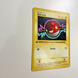Voltorb 1st Edition Shadowless 67/102 Base Set Regular MP - Pokemon Card - Image 3