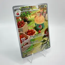 Pokemon Appletun 211/191 Surging Sparks Illustration Rare IR Holo TCG Card - Image 2