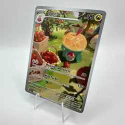 Pokemon Appletun 211/191 Surging Sparks Illustration Rare IR Holo TCG Card - Image 3