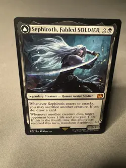 Sephiroth, Fabled Soldier X1 FIN MTG Final Fantasy #115 - Image 1