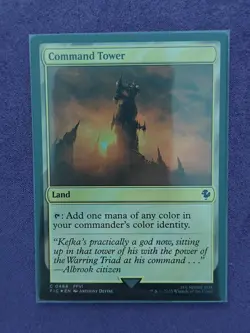 Command Tower (0484) (Surge Foil) C Commander: FINAL FANTASY 484 NM - Image 1
