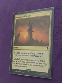 Command Tower (0484) (Surge Foil) C Commander: FINAL FANTASY 484 NM - Image 2