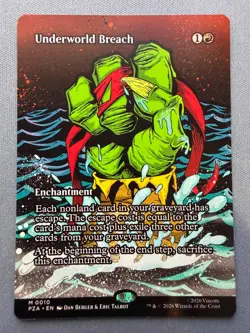 Underworld Breach (Borderless) #10 NM - Teenage Mutant Ninja Turtles TMNT MTG - Image 1