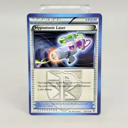 Pokemon TCG Hypnotoxic Laser Team Plasma 123/135 Plasma Storm Non Holo NM - Image 1