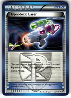 Hypnotoxic Laser (Team Plasma) 123/135 Plasma Storm LP Pokemon Card TCG - Image 1