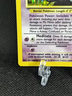 Pokemon Card - Mr. Mime Jungle 6/64 Holo Rare No Symbol Error Misprint - Image 4