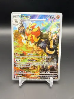 Pyroar Illustration Rare IR 200/193 Sv02: Paldea Evolved Pokemon TCG Holofoil - Image 1