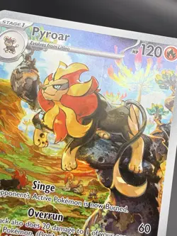 Pyroar Illustration Rare IR 200/193 Sv02: Paldea Evolved Pokemon TCG Holofoil - Image 5
