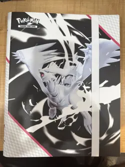 POKEMON OFFICIAL WHITE FLARE BINDER Collection *BINDER ONLY* - Image 1