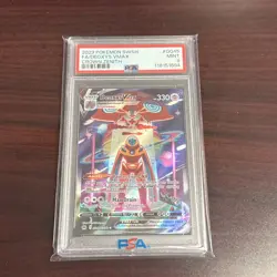 2023 Pokemon SWSH Crown Zenith Full Art #GG45 Deoxys Vmax Mint PSA 9 - Image 1