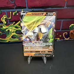Galarian Sirfetchd V SWSH043 Promo Pokemon TCG JUMBO Galarian Sirfetch'd V - Image 1