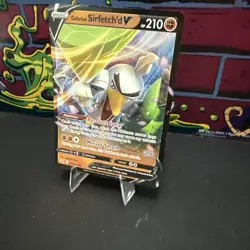 Galarian Sirfetchd V SWSH043 Promo Pokemon TCG JUMBO Galarian Sirfetch'd V - Image 3