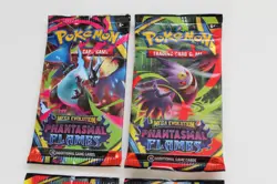 POKEMON MEGA EVOLUTION PHANTASMAL FLAMES 4 BOOSTER PACKS SEALED - Image 3