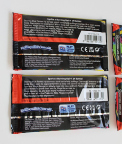 POKEMON MEGA EVOLUTION PHANTASMAL FLAMES 4 BOOSTER PACKS SEALED - Image 4